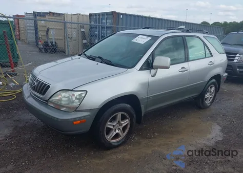 2002 Lexus Rx 300 z USA, uszkodzony, nr VIN JTJGF10U420143491